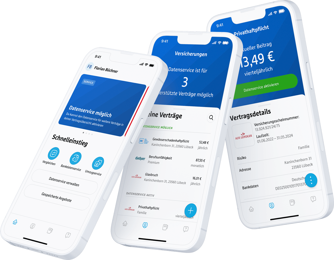 simplr App – digitale Übersicht und Verwaltung von Versicherungsverträgen