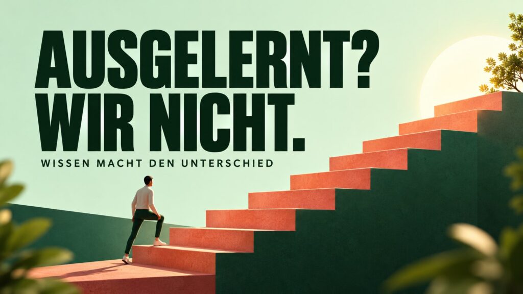 Ausgelernt: Immobilienmakler müssen sich bald nicht mehr fortbilden – wir schon – illustratives Titelmotiv