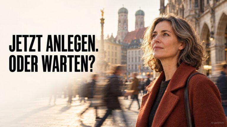 Jetzt investieren oder warten? Einmalanlage oder Einstieg in Etappen